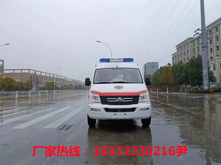國六藍(lán)牌上汽大通救護(hù)車！