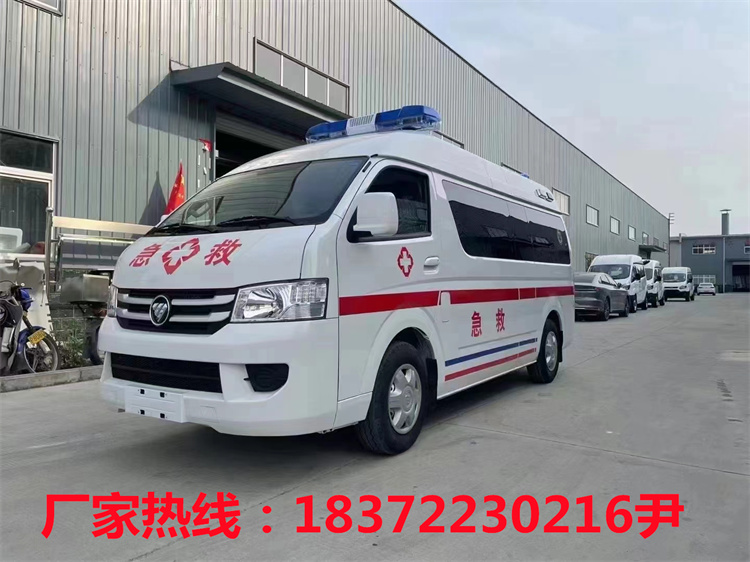 國六福田風(fēng)景G9汽油運(yùn)輸型救護(hù)車！